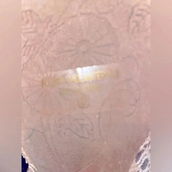 TOP MODA CREAM COLOR LACE SLIP ON SHOES. GREAT FOR WEDDINGS OR EVERYDAY WEAR S 8 - Picture 9 of 13